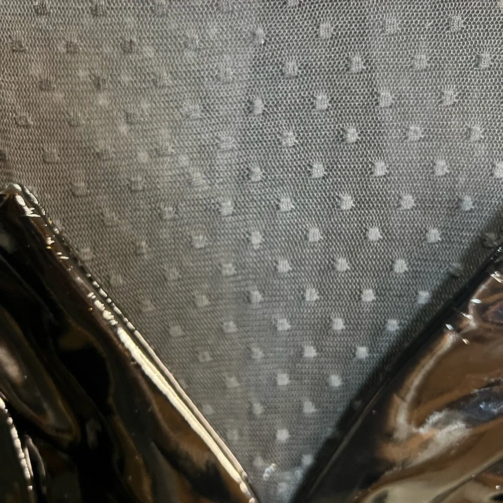 ❌SOLD❌
NWT The Kooples Mini Black Vinyl-Effect Deess - Picture 6 of 10